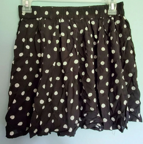 Aeropostale Lorimer Polka-dot Skirt Medium - Picture 3 of 3